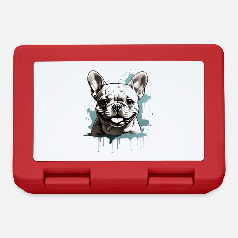 BOULEDOGUE FRANÇAIS - Boîte à goûter - rouge