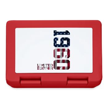 LIMITED EDITION 1960 USA 66TH BIRTHDAY - Lunchbox - red - Front