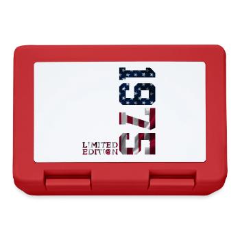 LIMITED EDITION 1975 USA 51ST BIRTHDAY - Lunchbox - red - Front
