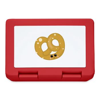 pretzel - Lunchbox - red - Front