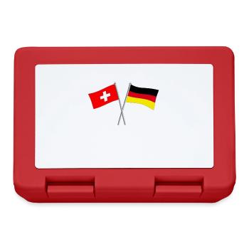 Allemagne Suisse - Boîte à goûter - rouge - Devant