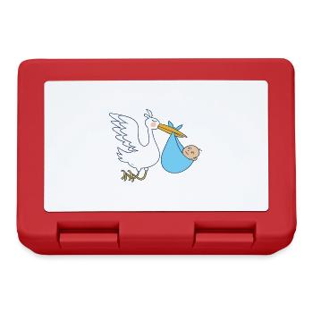 Cadeaux pour les sages-femmes | Sage-femme obstétricienne - Boîte à goûter - rouge - Devant