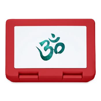 Om sign - Lunchbox - red - Front