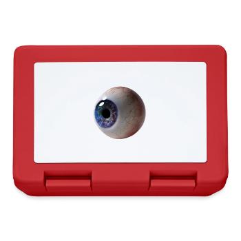 Galaxy eye | Eye outer space universe gift - Lunchbox - red - Front