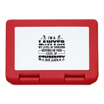 Lawyer | Lawyers lawyers attorney gifts - Lunchbox - red - Front