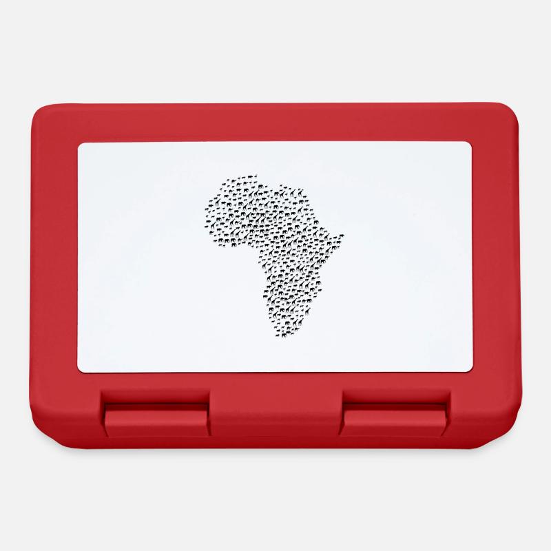 afrika - Brotdose - Rot