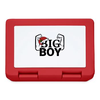 Big Boy - Look partenaire de Noël - Boîte à goûter - rouge - Devant