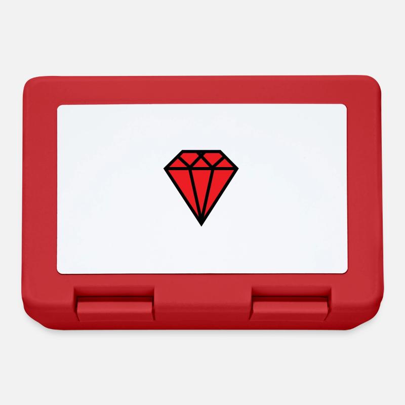 ruby - Lunchbox - red