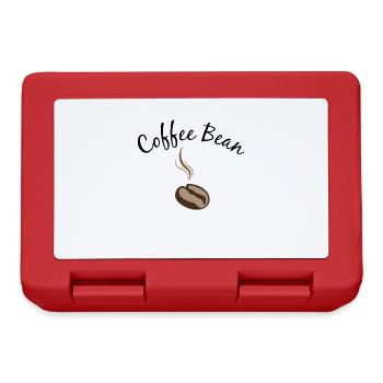 Coffee Bean - Lunchbox - red - Front