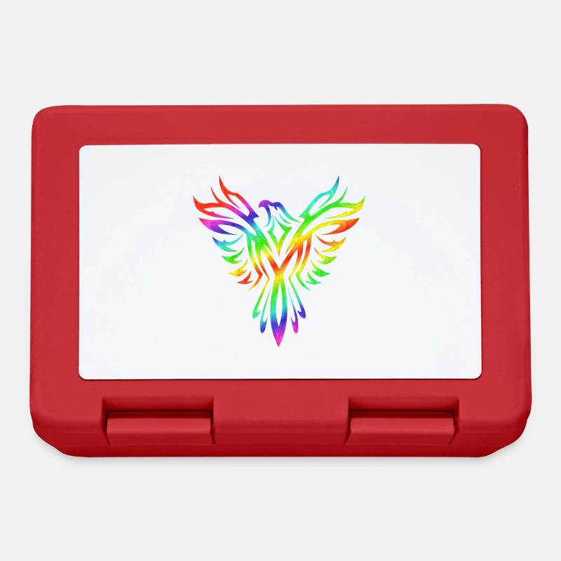 Phoenix Rainbow - Lunchbox - red
