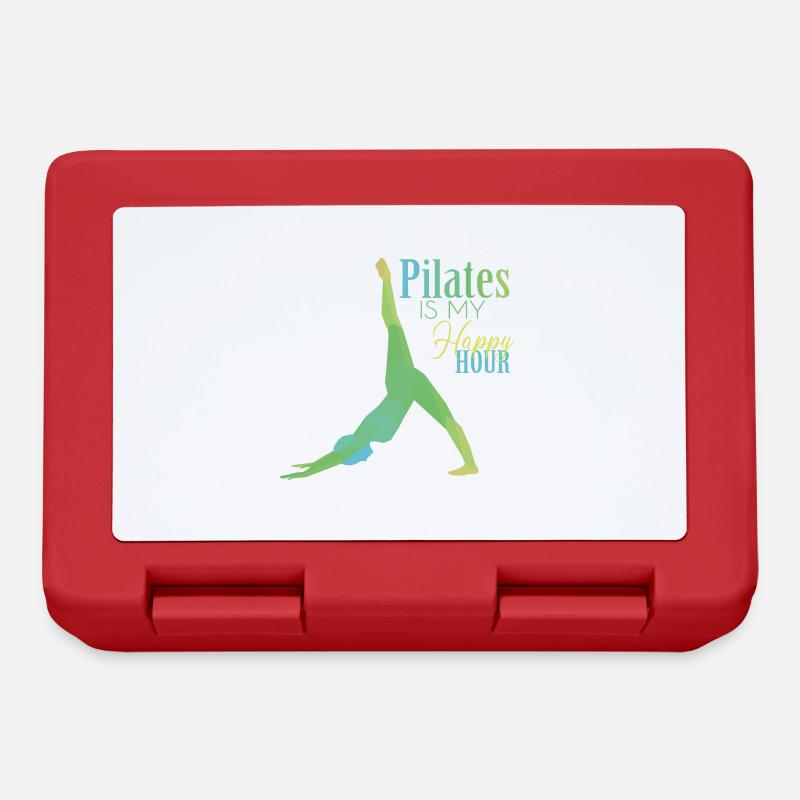 Pilates - Brotdose - Rot