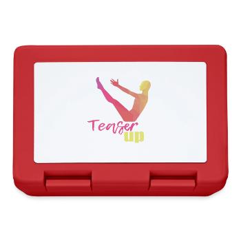 Pilates Geschenk - Brotdose - Rot - Vorne