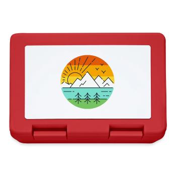 Landscape Nature - Lunchbox - red - Front