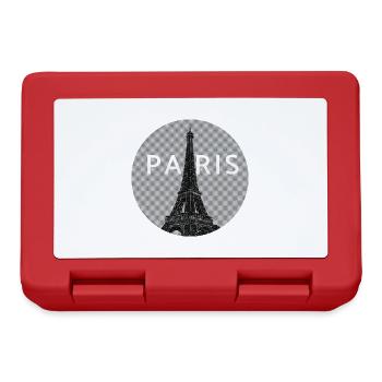 Paris City Tour Eiffel France France Paris - Boîte à goûter - rouge - Devant
