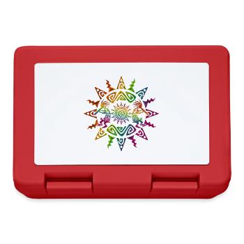 Kokopelli Duo - Sun Ornaments 2 - Boîte à goûter - rouge - Devant