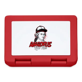 Amadeus Rock Me | Wolfgang Amadeus Mozart Classical - Lunchbox - red - Front