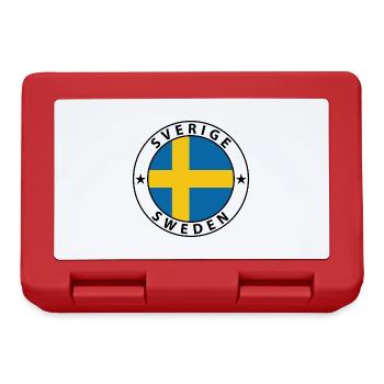 Schweden - Brotdose - Rot - Vorne