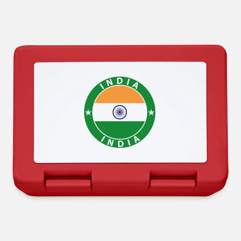 India - Lunchbox - red