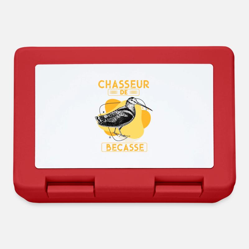 chasseur de bécasse cadeau humour bécasse - Boîte à goûter - rouge