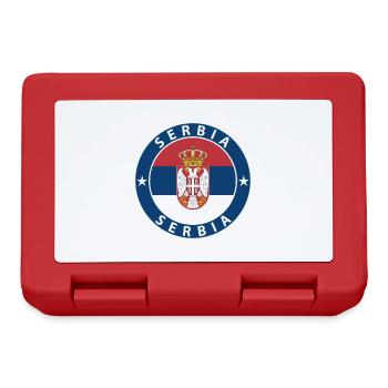 Serbia - Lunchbox - red - Front