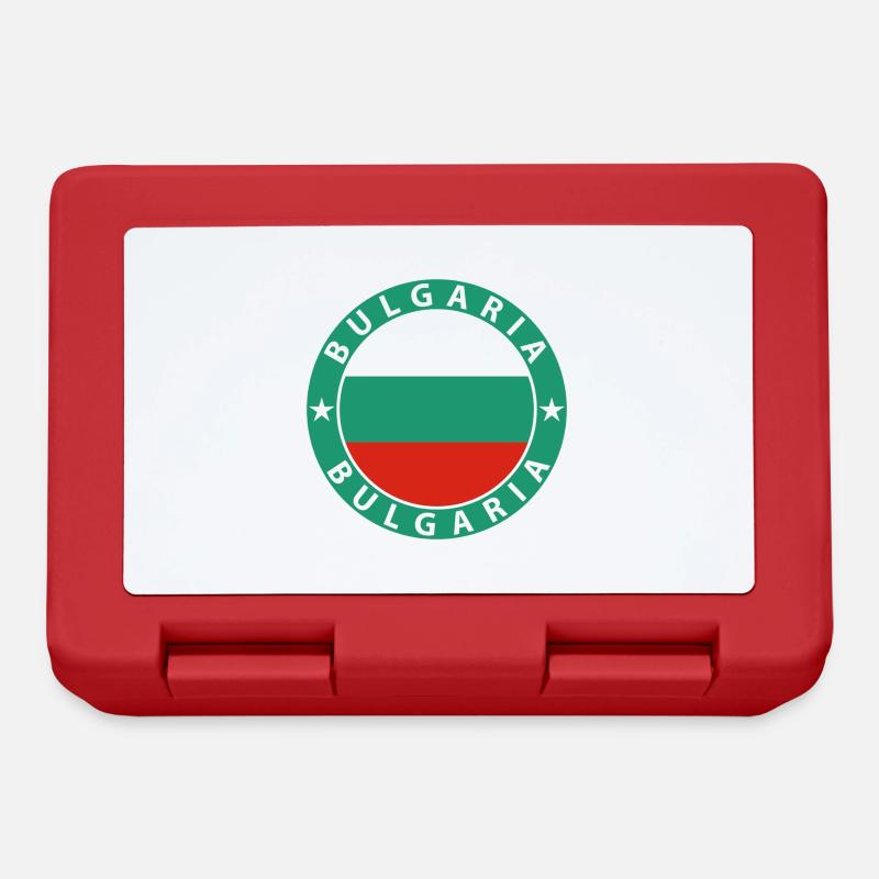 Bulgarien - Brotdose - Rot