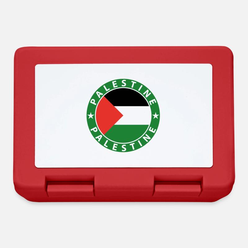 Palestine - Lunchbox - red