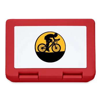 Motard de lune de nuit - Boîte à goûter - rouge - Devant