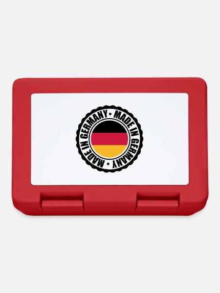 Made in Germany - Lunchbox - red