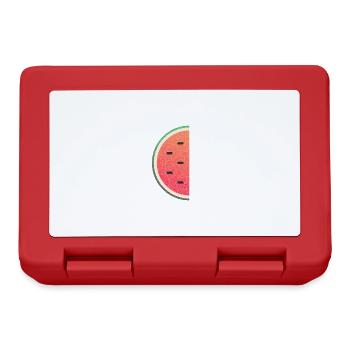 Sommerliche Wassermelone - Brotdose - Rot - Vorne