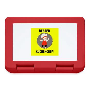 Conception Koch - Boîte à goûter - rouge - Devant