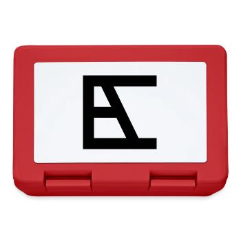 Name logo <> Ella - Lunchbox - red - Front