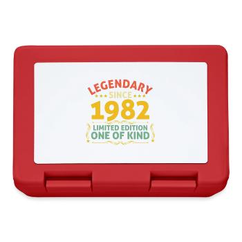Legendär seit 1982 Limited Edition - Brotdose - Rot - Vorne
