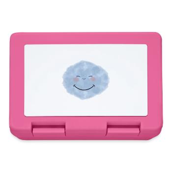 Wolkenlächeln - Brotdose - Pink - Vorne