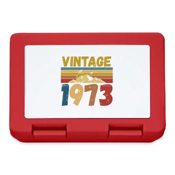 Vintae 1973 / Made in 1973 - Lunchbox - red - Front