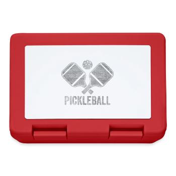pickleball pickleball pickleball - Lunchbox - red - Front