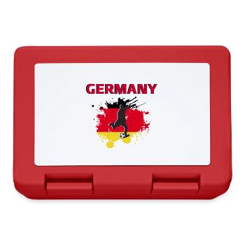 Germany Football 2022 supporter of Germany football - Lunchbox - red - Front