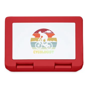 Cycologist Cycling Cycling - Lunchbox - red - Front