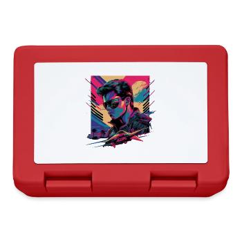 Retro Emblems - Movie - Pilot - Lunchbox - red - Front