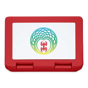 Old Amazigh motif - Lunchbox - red - Front