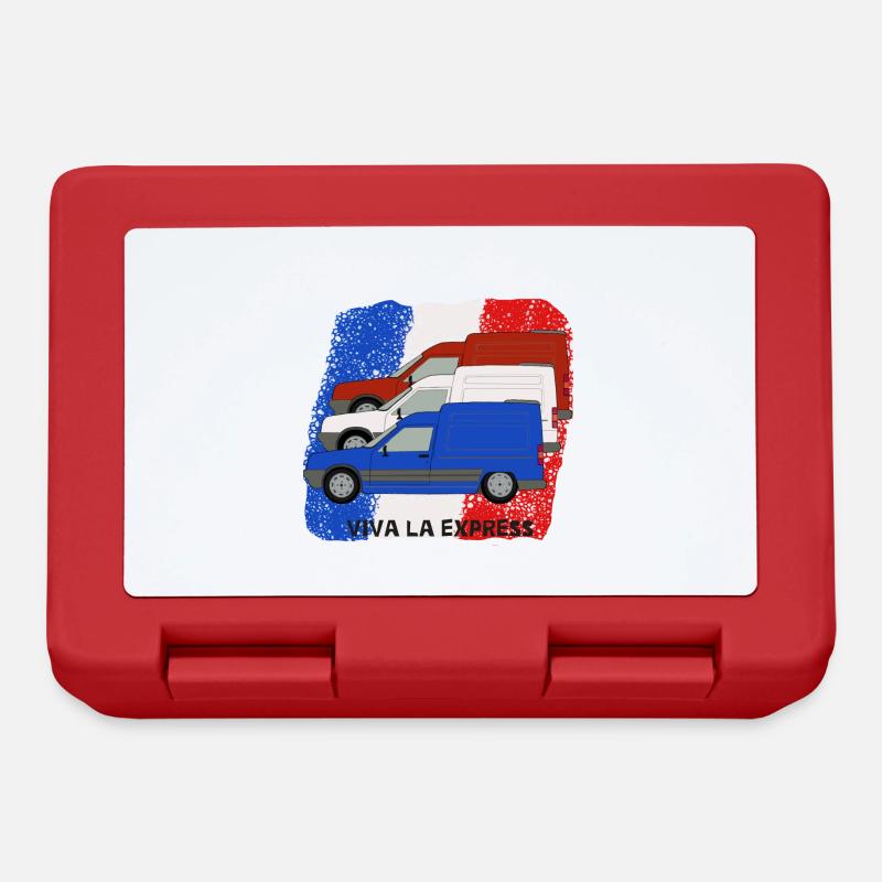 Long live the Express French panel van - Lunchbox - red