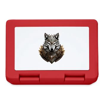 Wolf 4 By Pr3vise - Lunchbox - red - Front