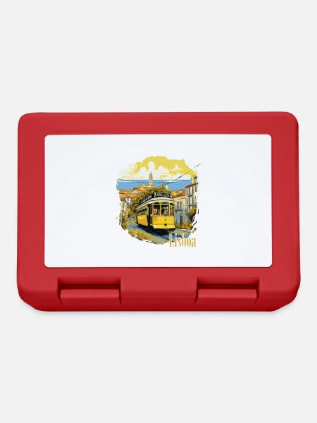 Lisbonne - Lisbonne - Boîte à goûter - rouge