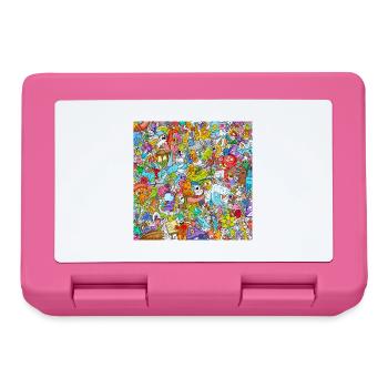 Kids Drawing - Lunchbox - pink - Front