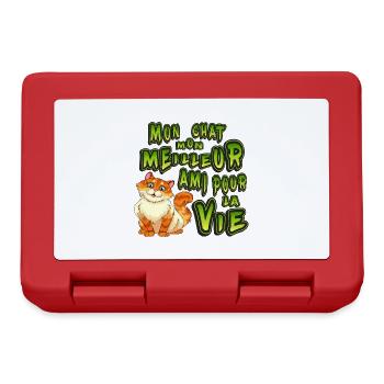 My best friend for life My cat - Lunchbox - red - Front