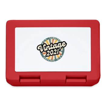 Limited vintage edition 2021 - Lunchbox - red - Front