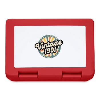 Limited vintage edition 1991 - Lunchbox - red - Front