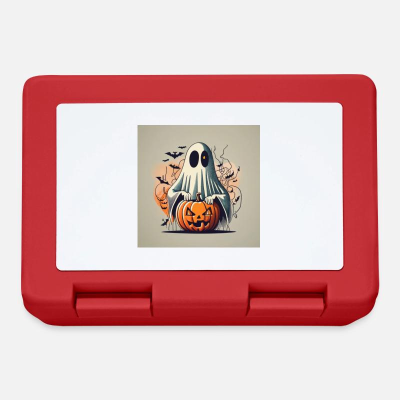 Halloween 1990 - Boîte à goûter - rouge