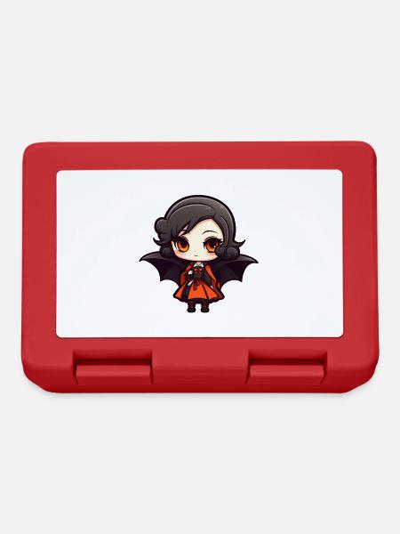 Vampir Lady - Brotdose - Rot