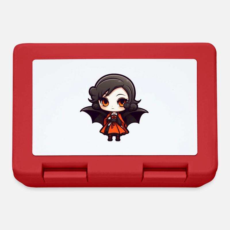 Vampir Lady - Brotdose - Rot