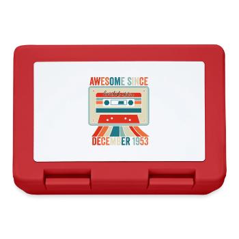 December 1953 - Awesome Since December 1953 - Lunchbox - red - Front